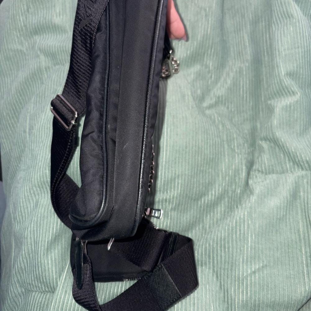 Prada Black Nylon Zip Pouch - Picture 6 of 9